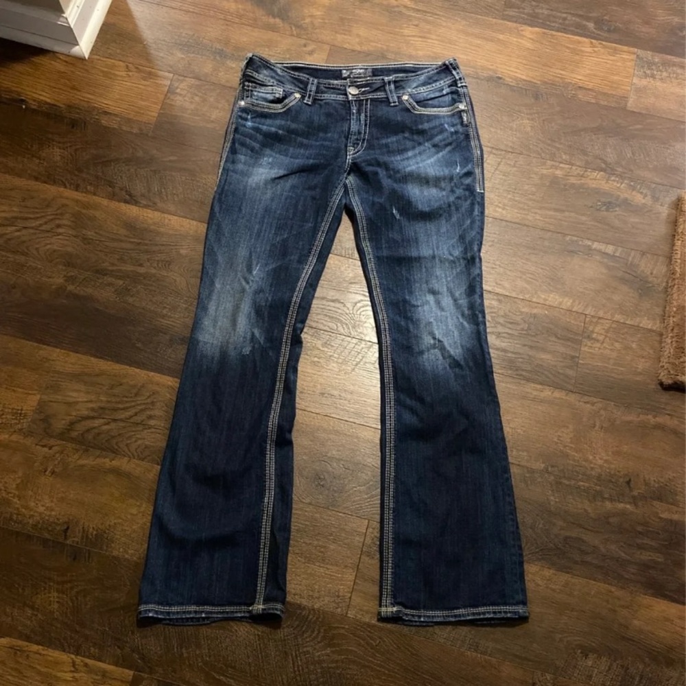 Silver jeans